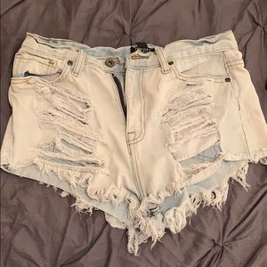 High wasted shorts